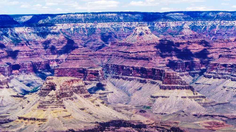 Aerial view of Grand Canyon during the day.