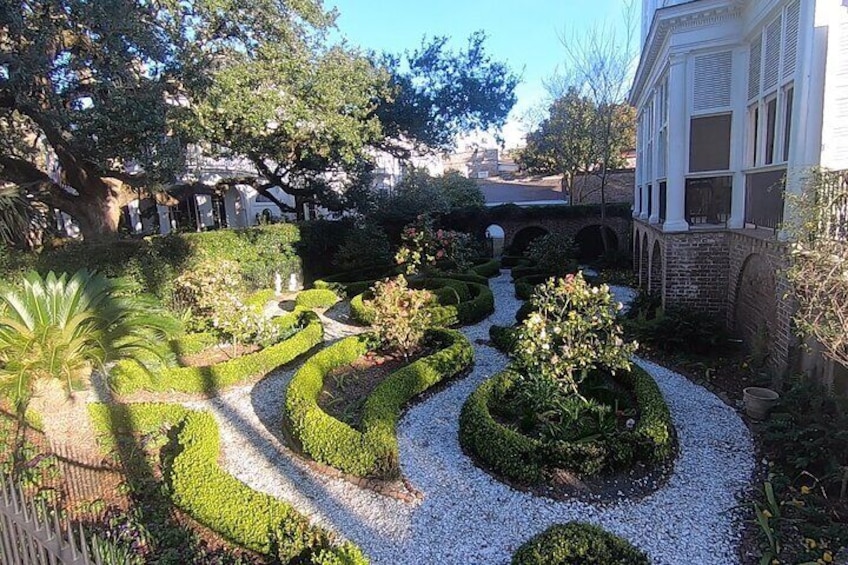 Typical Charleston Garden in 1800's