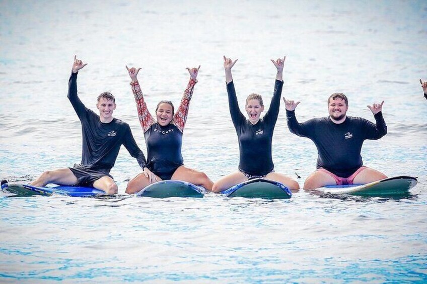 Private Group Surf Lesson in Lahaina