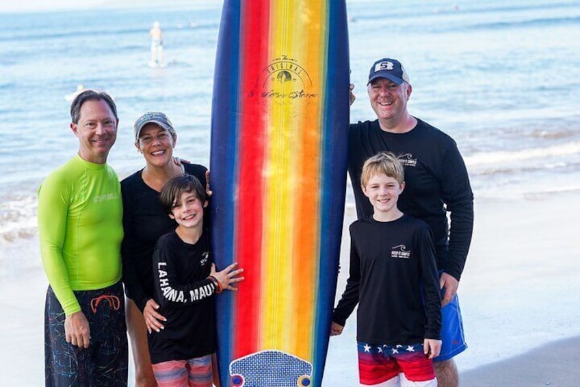 Private Group Surf Lesson in Lahaina