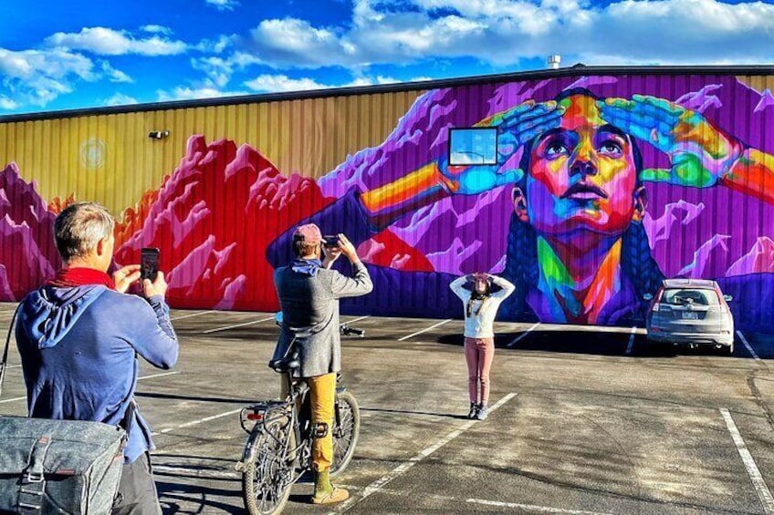 Wall to Wall Boulder eBike Mural Tour