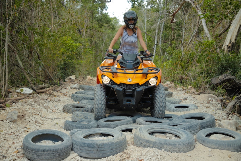 Cancun Half-Day ATV & Ziplining Outdoor Experience