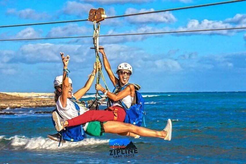 Complete Excursion and Flight on the Zipline Cabo Verde