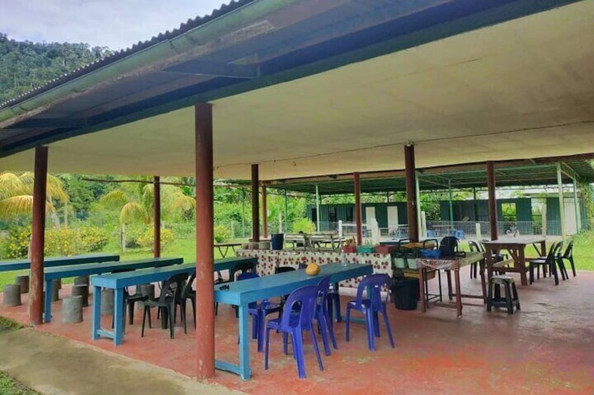 Comfortable dining area