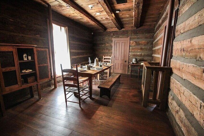 Interior at Cabin at Sharlot Hall Museum