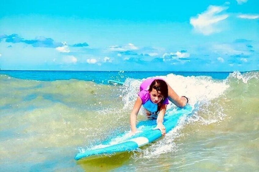 Beginner Surf Lesson in Carolina