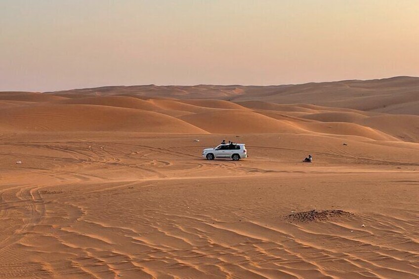 Red Sand Dunes from Riyadh