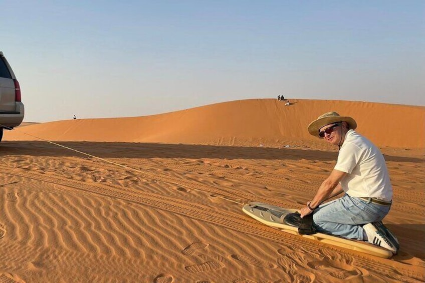 Red Sand Dunes from Riyadh
