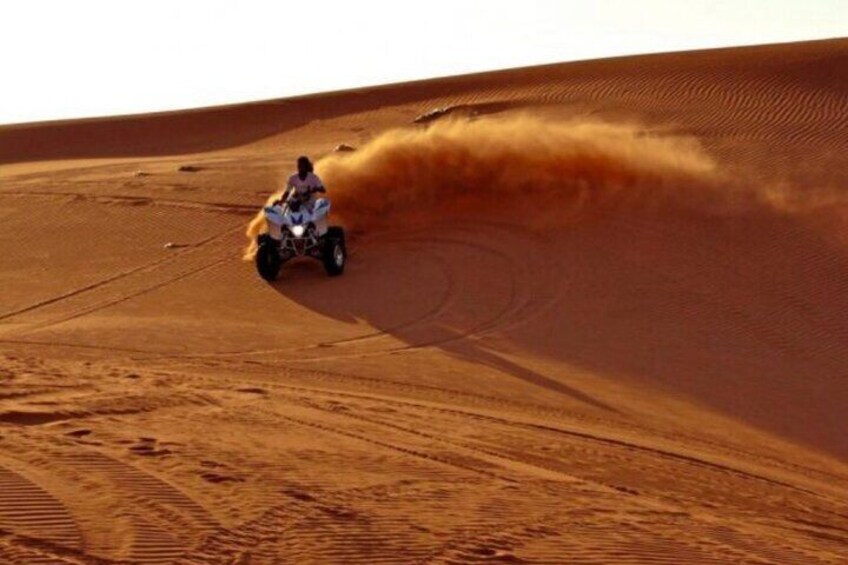 Red Sand Dunes from Riyadh