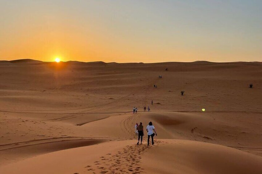 Red Sand Dunes from Riyadh