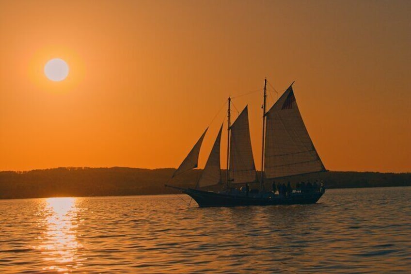 Sunset Sail from Traverse City with Food, Wine & Cocktails