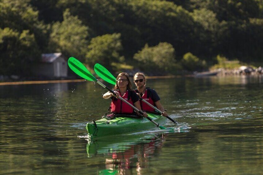 3-Hour Guided Kayak Experience in Geiranger