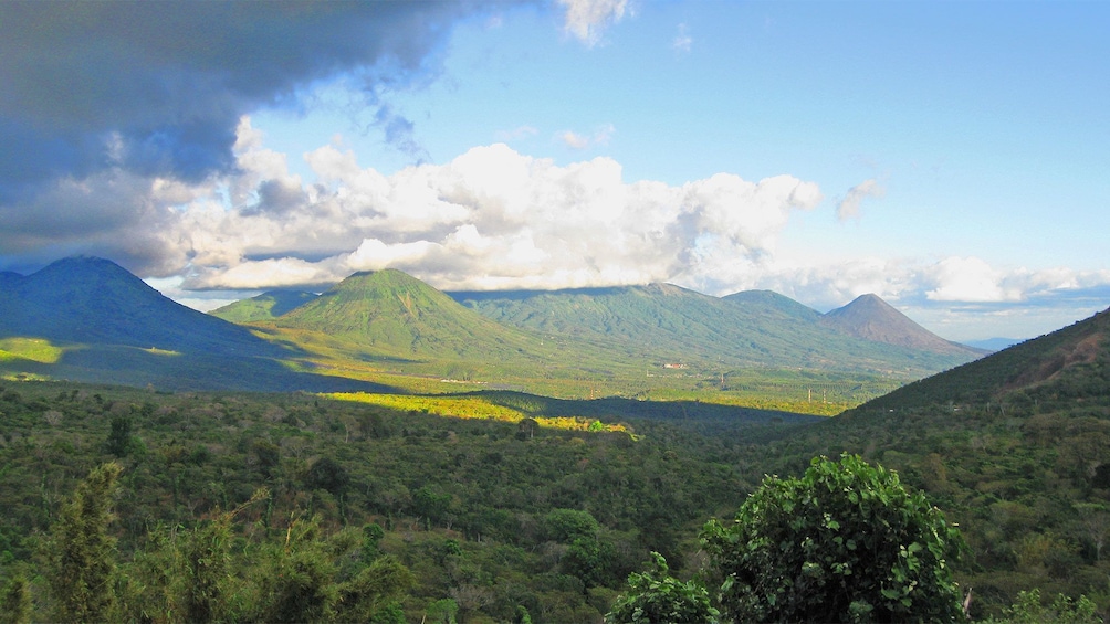 Beautiful landscape view of El Salvador 