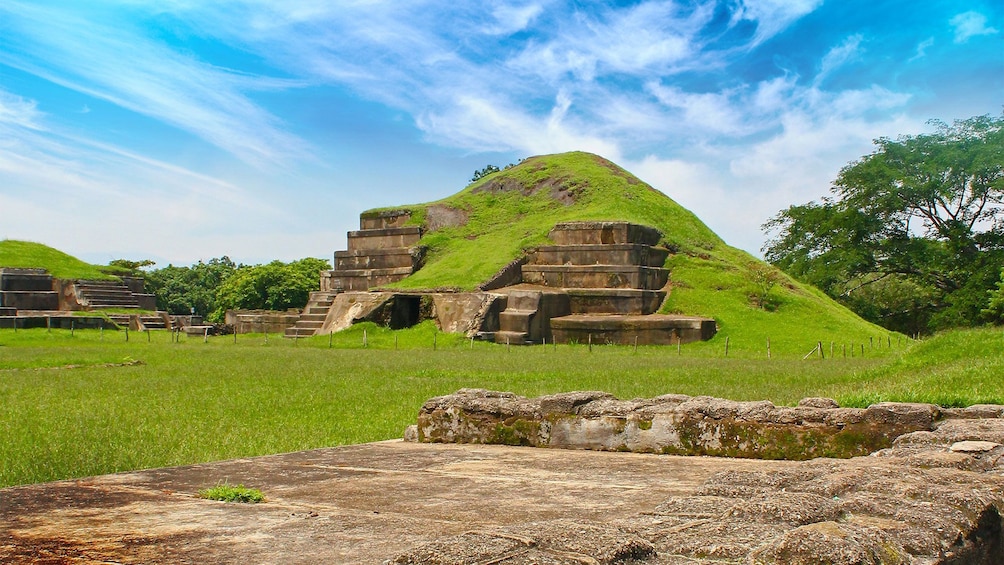 Scenic view of a historic site in El Salvador 