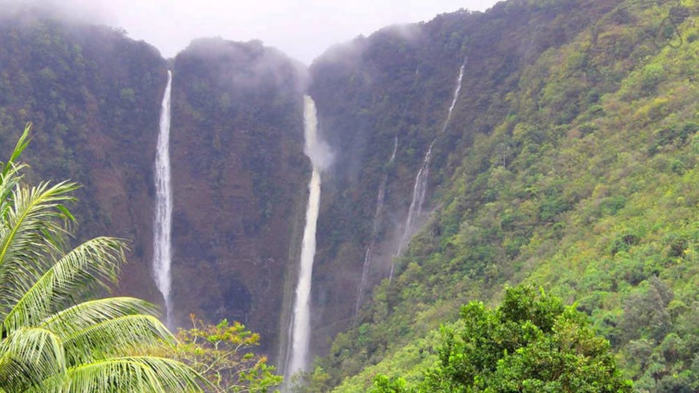 Waipio waterfalls