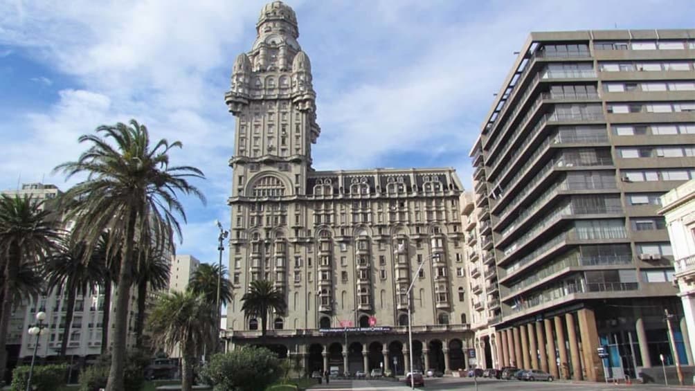 Palacio Salvo building in Montevideo