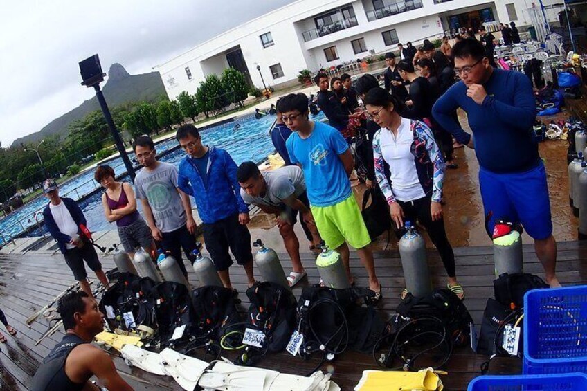 Kenting Taiwan Diving-PADI International Diving License Open Water Chinese Course for Beginner Diver