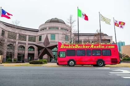 Ganztägige Doppeldecker Austin Hop On Hop Off Sightseeing Tour