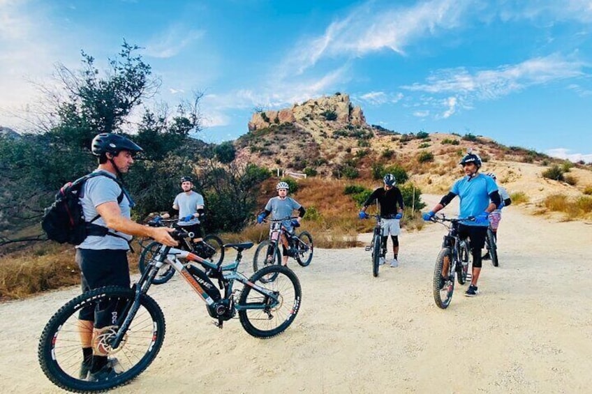 Malibu Fire Road Downhill (Intermediate) Electric MTB Experience