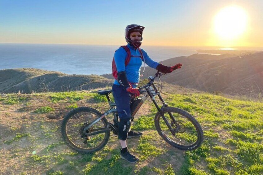Malibu Fire Road Downhill (Intermediate) Electric MTB Experience