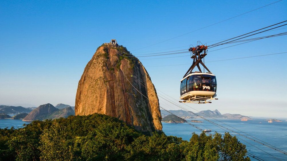 Gondola over Rio De Janerio