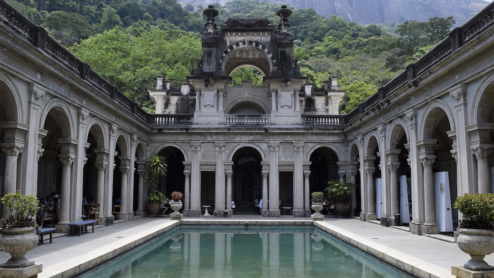 Parque Lage park in Rio de Janeiro 