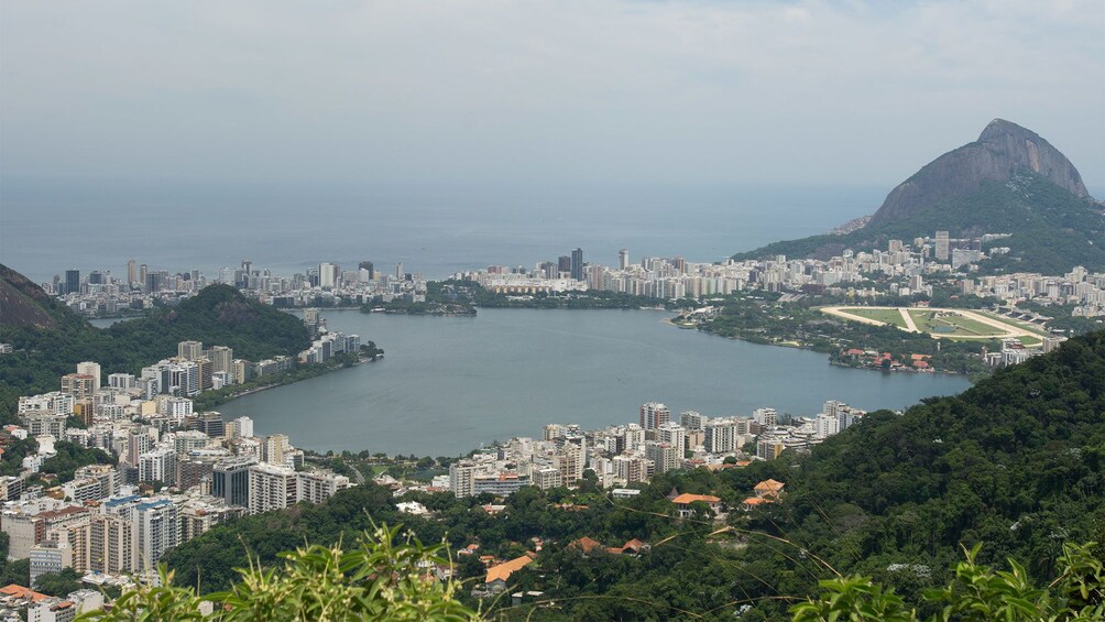Aerial panoramic view of Rio de Janeiro 