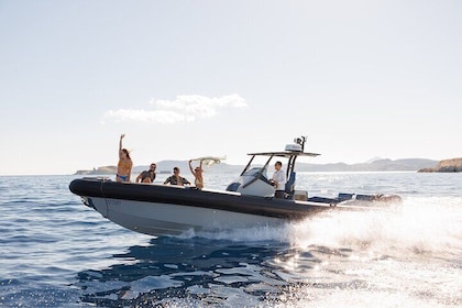 Three Greek Islands Full-Day Private Luxury Boat Tour