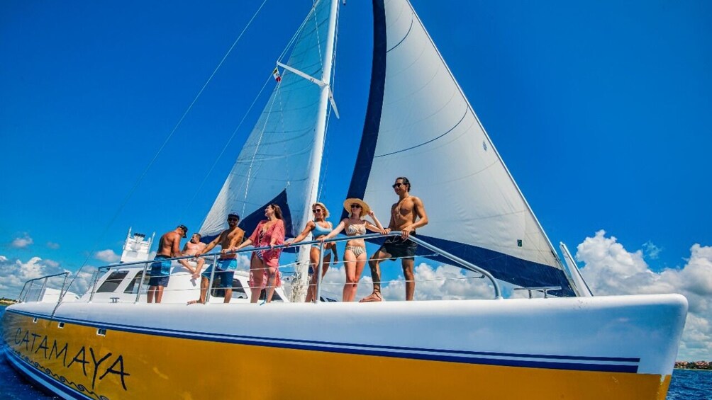 Catamaran Sailing Cruise with Reef Snorkeling & Lunch