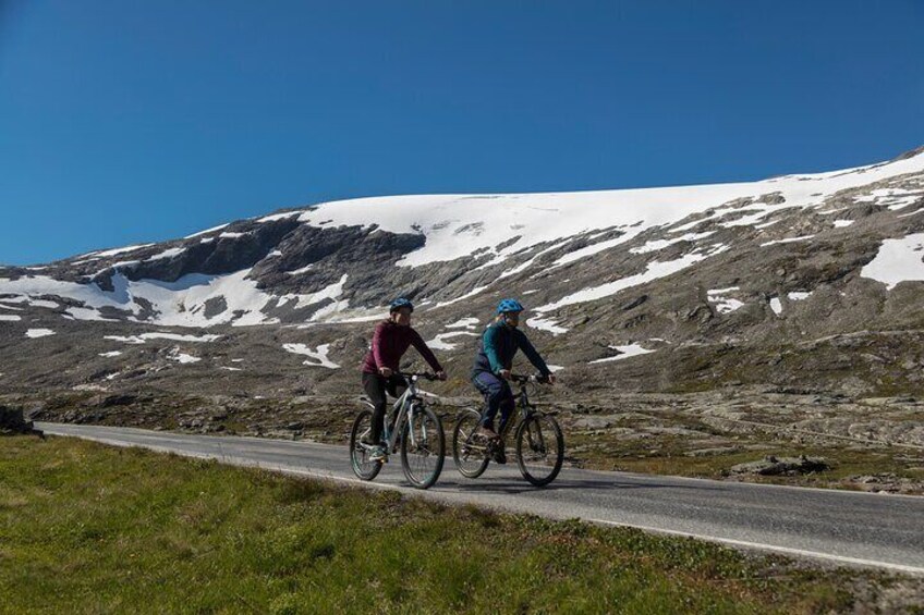 Sky to Fjord Geiranger Downhill Biking Adventure