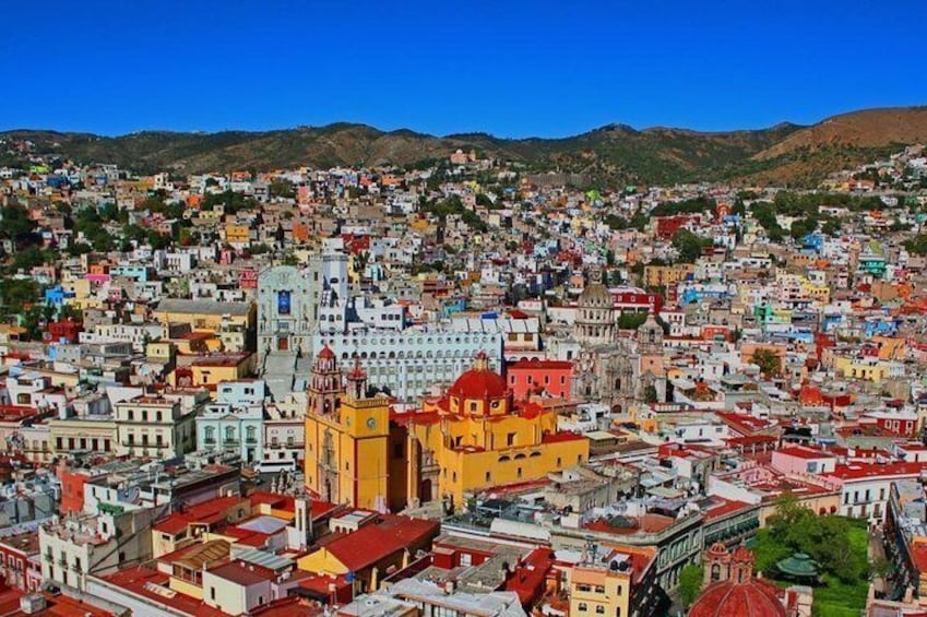 Panoramic of Guanajuato