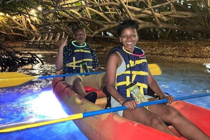 Night Kayak Guided Tour through the Condado Lagoon