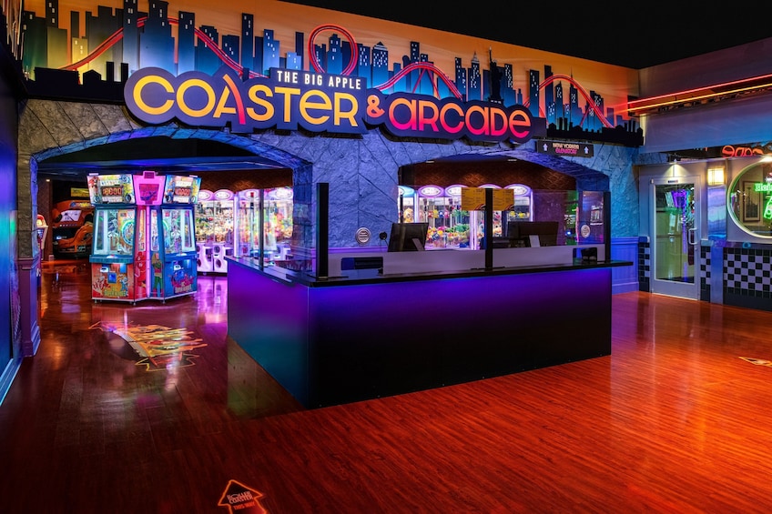 The Big Apple Coaster and Arcade at New York-New York Hotel & Casino