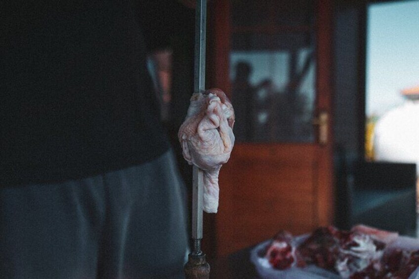 With lamb being the most famous kind of souvla, other favourites are pork and chicken.