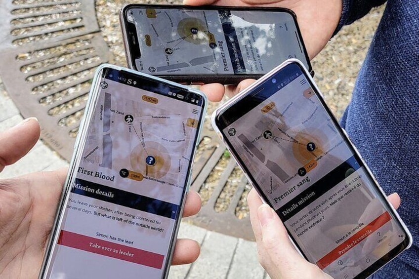 Urban escape game in Dijon, to do with friends or family, in teams of 2 to 6 people. To play on your smartphones.