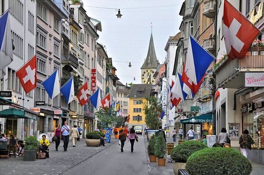 Half-Day Guided Walking Tour of Zurich Including a Lake Cruise