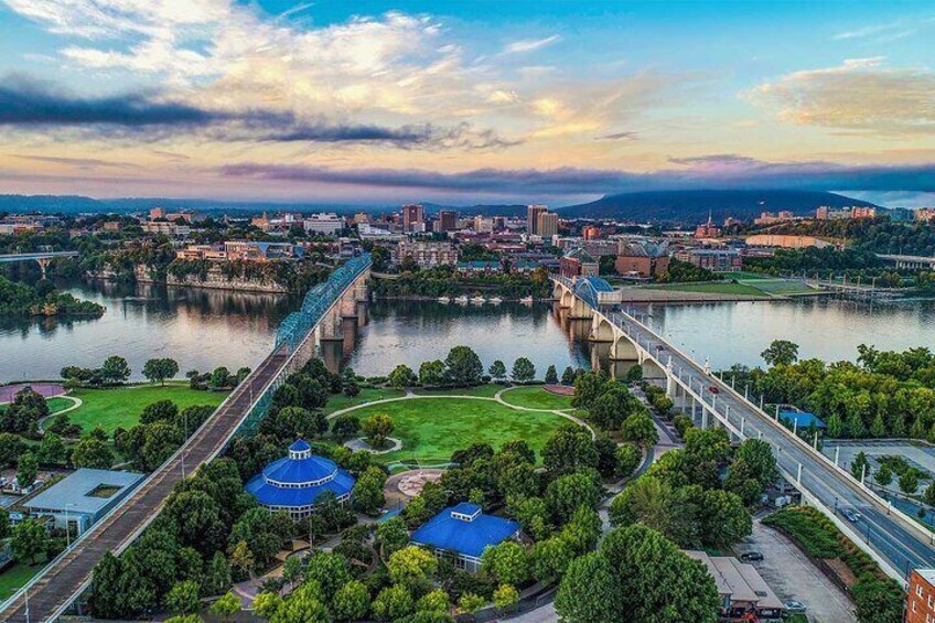 Private Helicopter Tour of Downtown Chattanooga