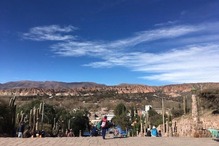 view from Independence monument, Humahuaca