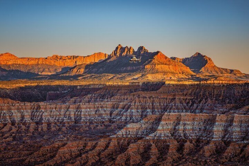 100 Mile Zion National Park Panoramic Helicopter Flight