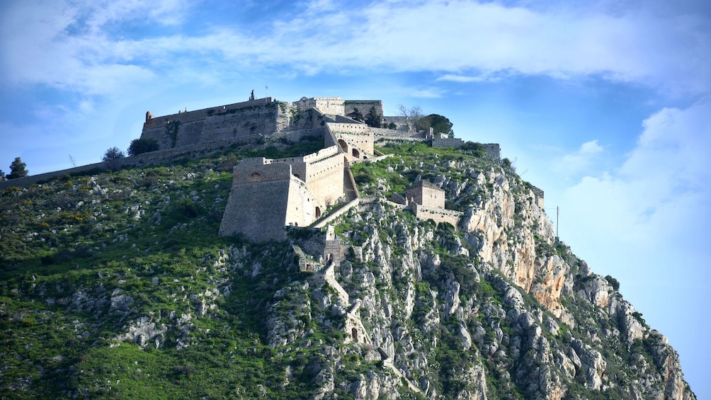 Show item 1 of 6. Castle on a hill in Greece