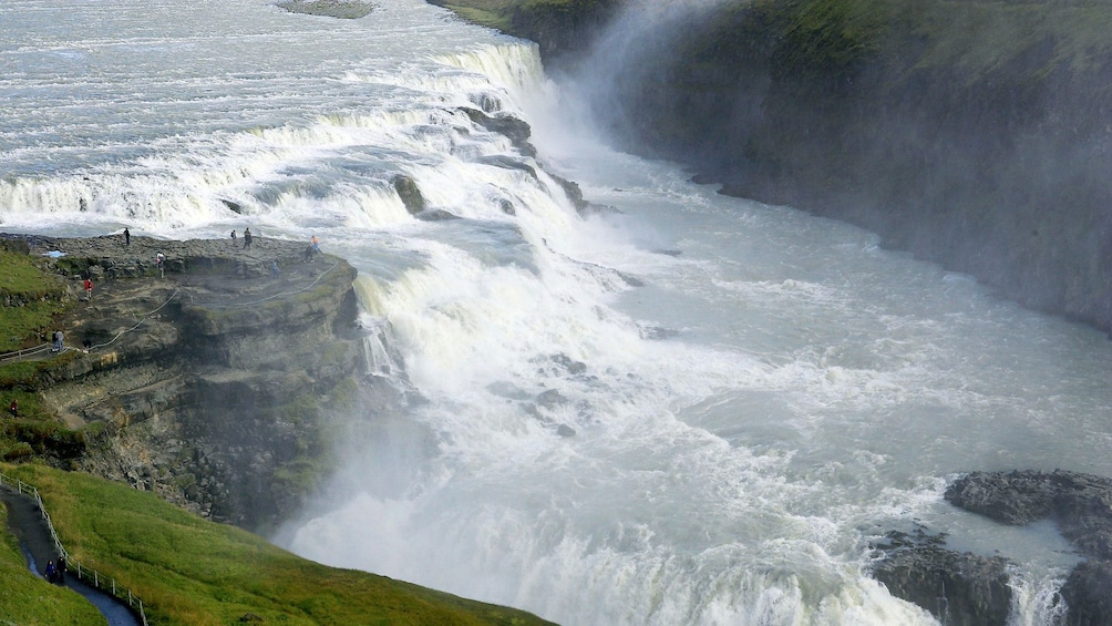 Thingvellir waterfall in Iceland