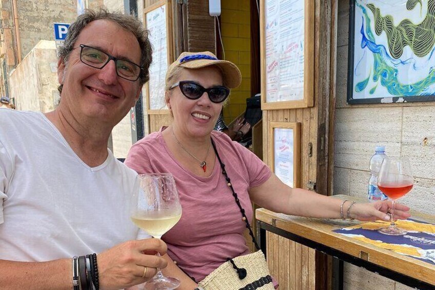 Street food tour of Polignano a Mare