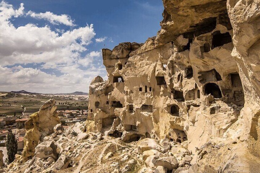 Private kaymakli Underground City, Cavusin and Pottery Tour