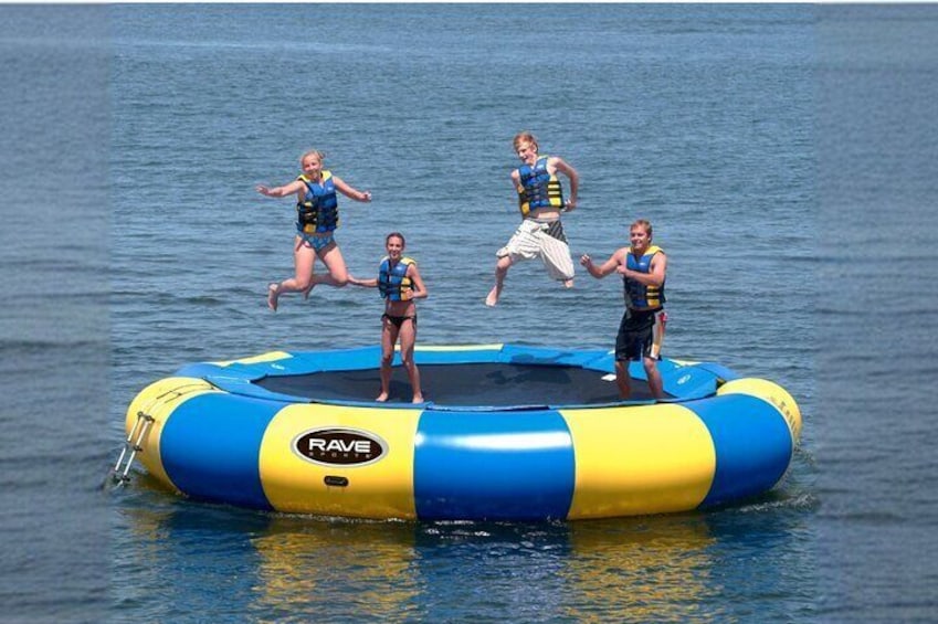 5 in 1 Deluxe Cruise: Turtle Snorkeling, Activities and Pick-Up
