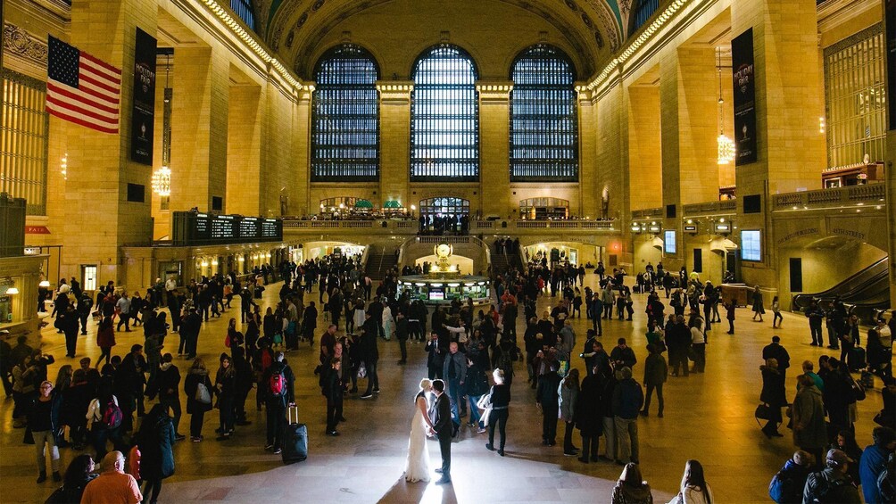 Photoshoot in Grand Central Station, New York 