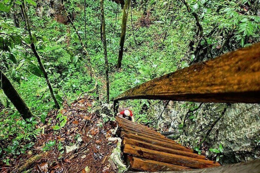 Do Rappel In The Caves Of Bombil Pek + Tubing & Lunch - Tour From Coban