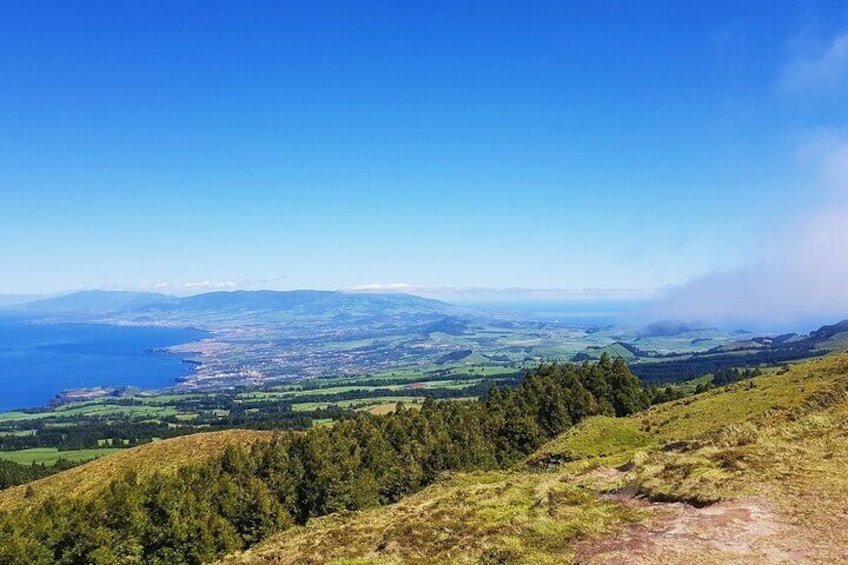 Explore different trails at Sete Cidades Volcano on Half-Day Tour 4x4 jeep