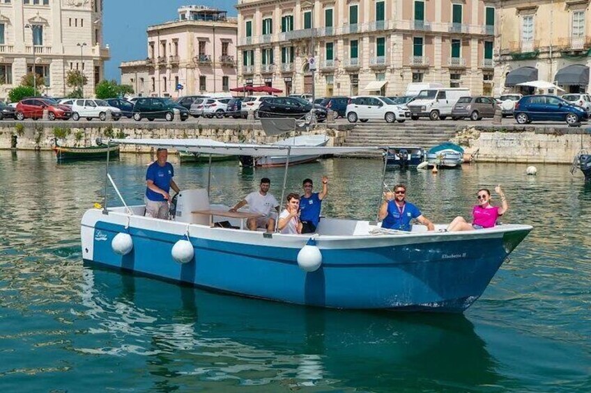 Boat excursion of Ortigia Island from Syracuse