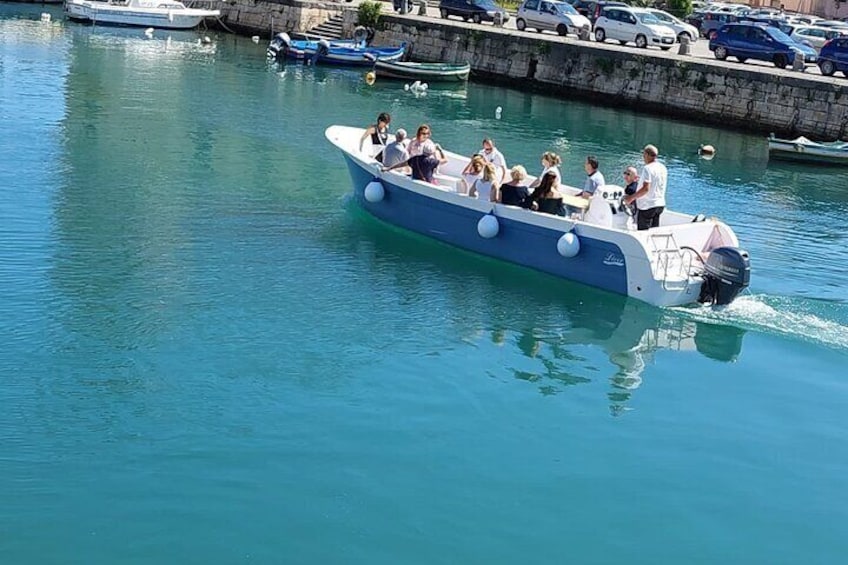 Boat excursion of Ortigia Island from Syracuse