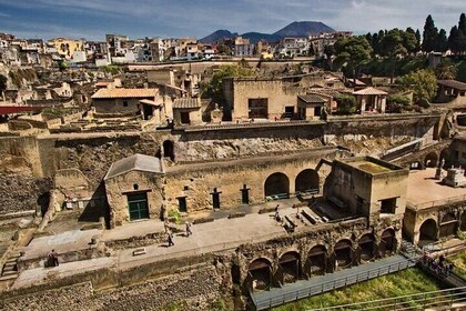 Pompeii and Herculaneum from Sorrento or Naples